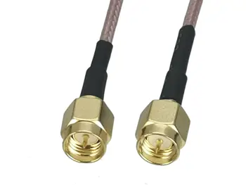 

10Pcs RG316 Cable SMA Male Plug to SMA Male Plug Connector RF Coaxial Jumper Pigtail Cable For Radio Antenna 4inch~5M