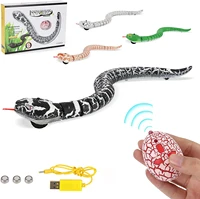 Realistic Remote Control Snake RC Animal Scary Toy Simulated Viper Trick Terrify Mischief Toys for Halloween Children Gift 1