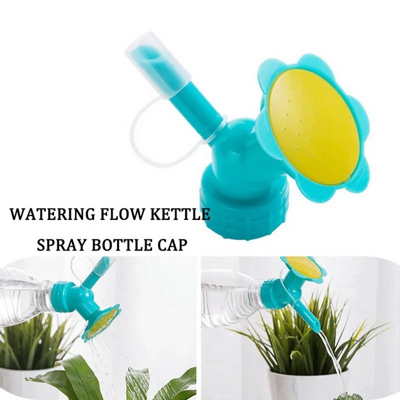 

2In1 Plastic Sprinkler Nozzle For Flower Waterers Bottle Watering Cans Sprinkler Shower Head Gardening tools