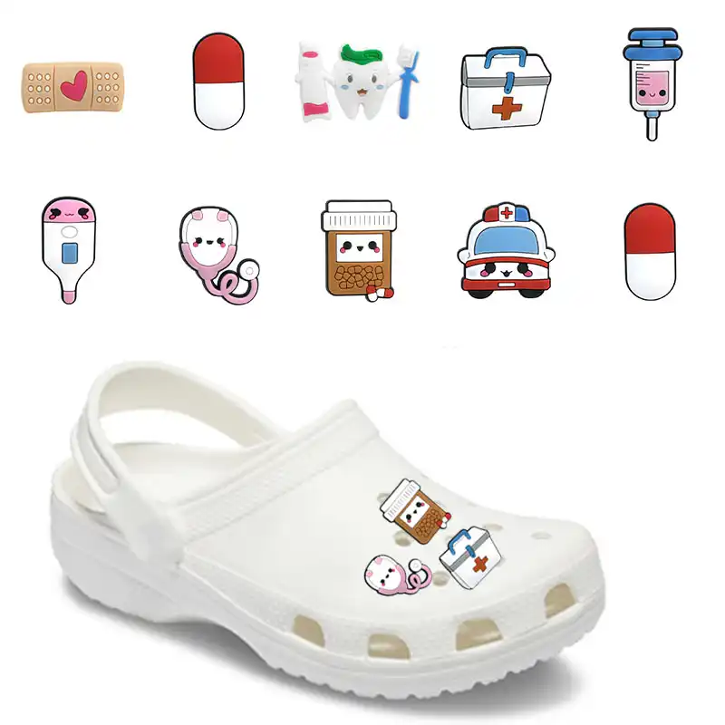 medical croc charms