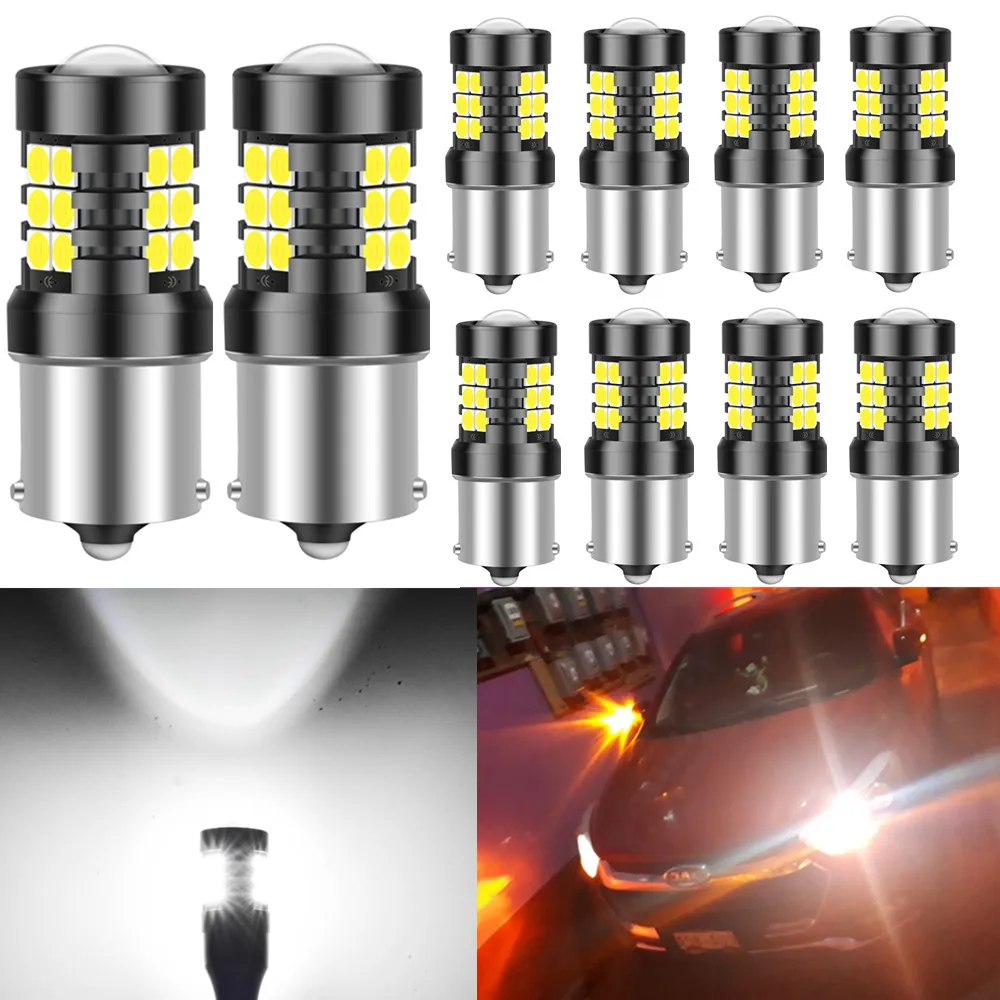 

10x Signal Lamp T20 Led 7440 WY21W W21W P21W Led 1156 BA15S 3157 T25 Led Lamp Turn Signal Lights Backup Light for freelander 2