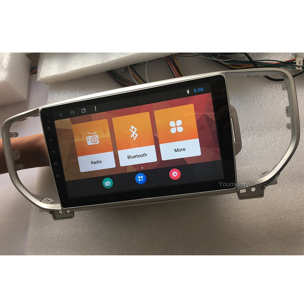 2G + 32G mutilmedia Android 8 1 автомобильный dvd плеер gps для KIA sportage 2016 2017 ПК навигация стерео