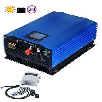 

1000W Battery Discharge Auto-Limit MPPT Solar DC24V 48V 72V AC110V- 240V Grid Tie Inverter with Limiter Sensor power inverter