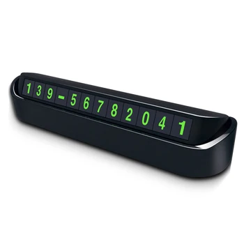 

Car Temporary Parking Card Phone Number Card Plate Telephone Number Car Parks Stop In Car Styling Automobile for Car Accessories