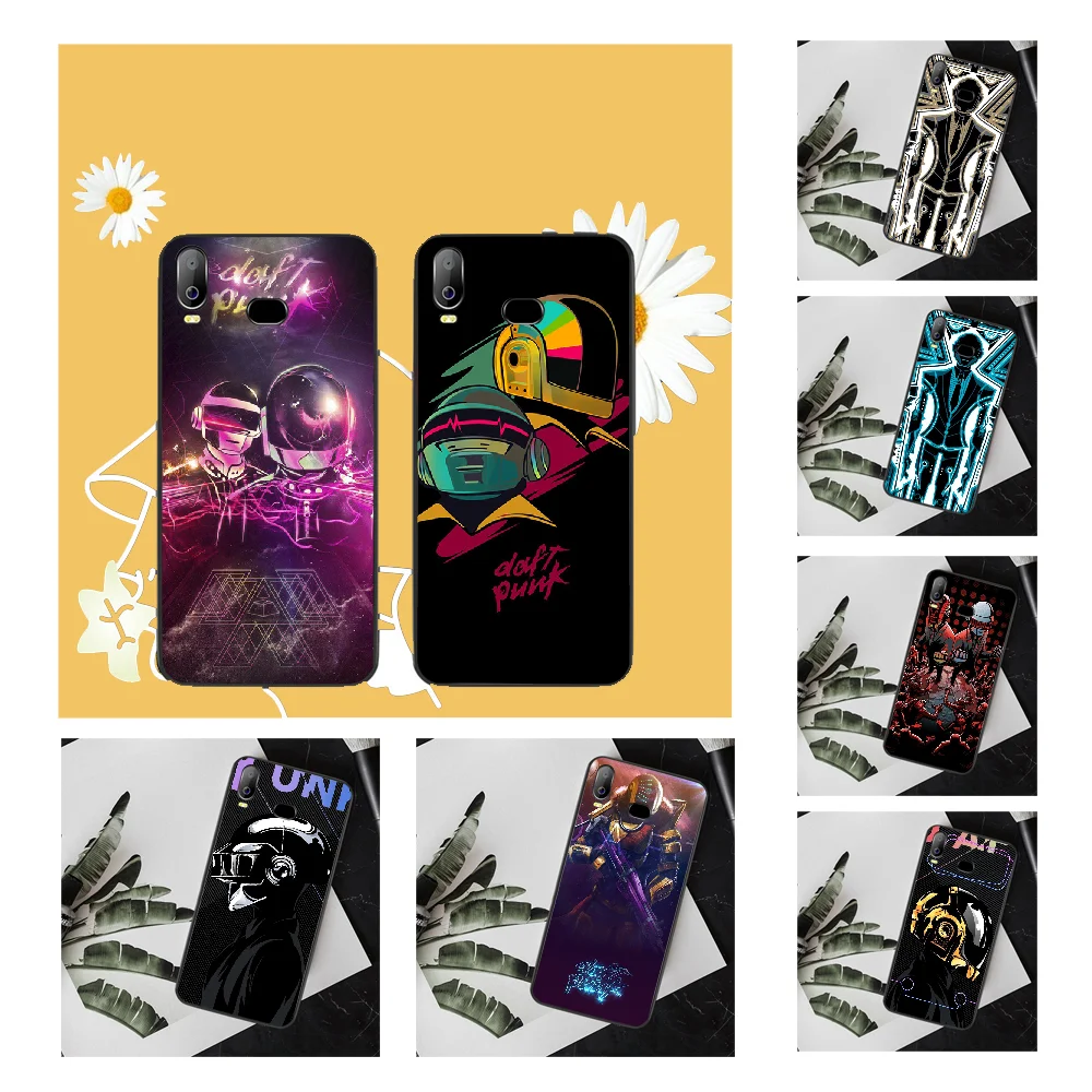 NBDRUICAI Daft панк черный ТПУ мягкий чехол для телефона Samsung A10 A20 A30 A40 A50 A70 A71 A51 A6 A8