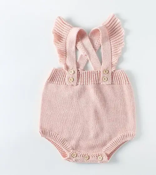 Baby Bodysuits for boy New Baby Boys Spring Clothes Baby Bodysuits Handmade Prom Toddler Girls Bodysuits Knit Bodysuits for Baby Girls Hair Ball Clothe Baby Bodysuits are cool Baby Rompers