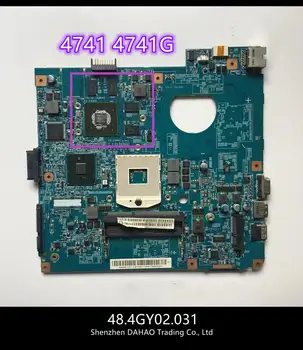 

HM55 MBR7P01003 Laptop mothebroard For ACER 4741 4741G NV49C MS2303 MS2306 48.4GY02.031 with graphics card chips