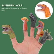Adorables marionnettes à doigts de dessin animé pour enfants, 5 pièces, jouets exquis 