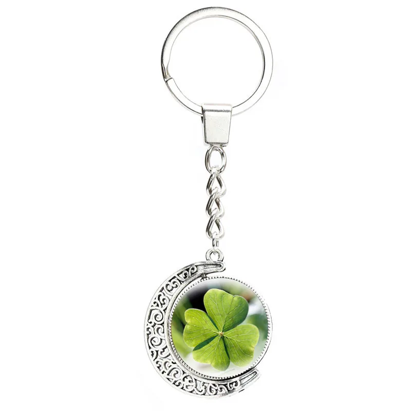 Porte-clef trèfle à 4 feuilles, kawaii, en feutrine, bijou de sac fait  main, cadeau porte bonheur - Un grand marché