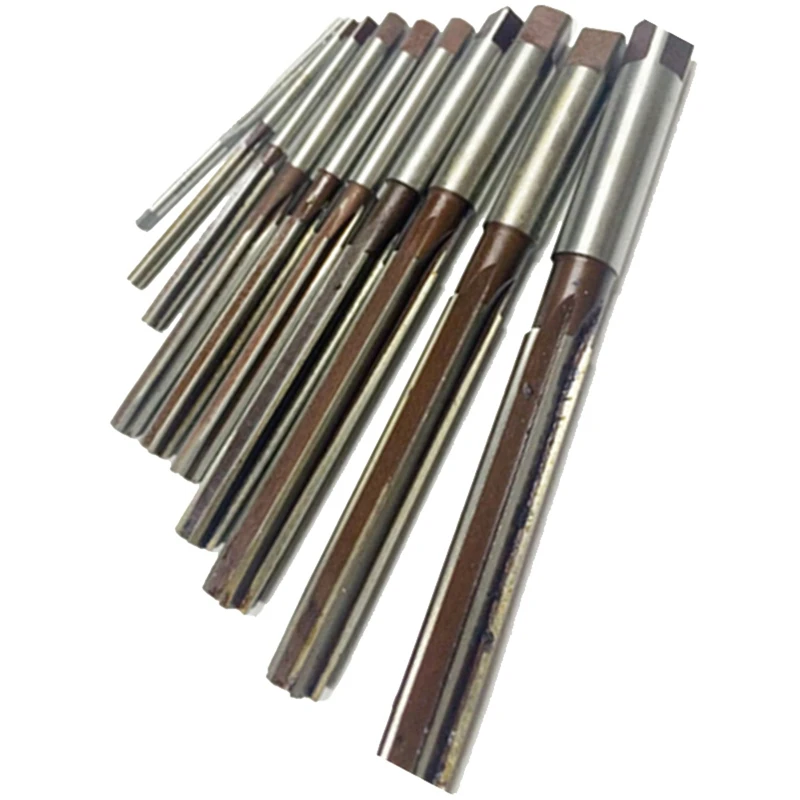 

10 Pcs Hand Reamer 3/4/5/6/7/8/9/10/11/12Mm Precision H8 9 Sicr Straight- Shank Manual-Purpose Tools