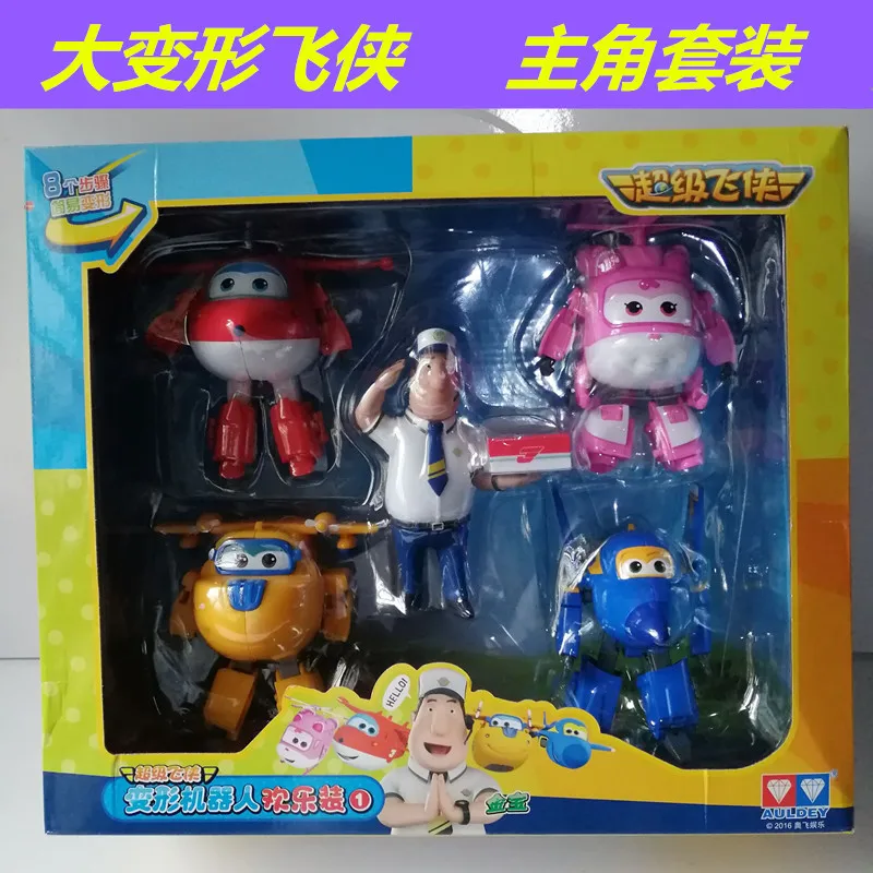 

Genuine Super Pan Deformation Robot Joy-Large Size Melody Transformation Moderators Angle Four Set And JINBAO