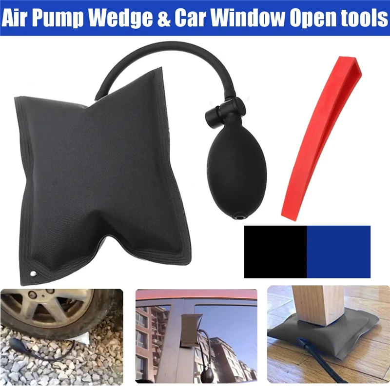 15x17mm Auto Air Pump Wedge Inflatable Pad Car Door Airbag Window Entry