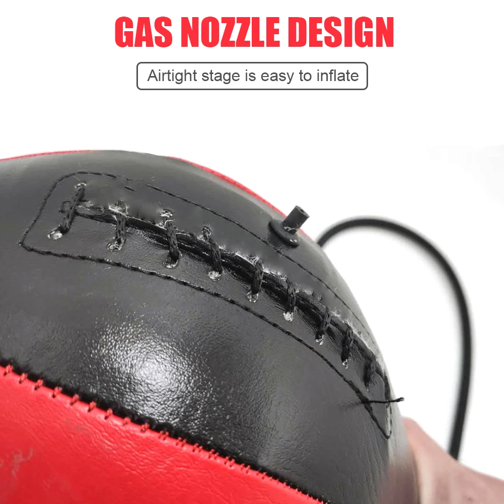 thumbnail image 2 of WARX Leather Double End Speed Punching Ball - Floor To Ceiling Boxing & MMA Training Bag 2 of 12