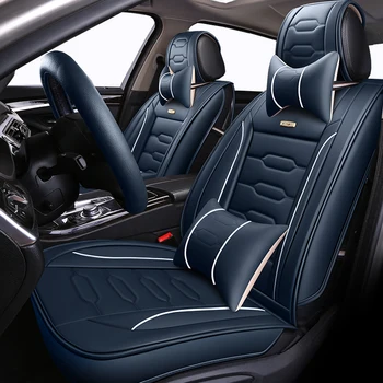 

Full Coverage Eco-leather auto seats covers PU Leather Car Seat Covers for Daewoo matiz gentra nexia auto accessories car covers
