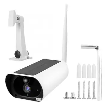 

1080P security camera HD 4X Optical Zoom Wireless WiFi Solar Energy Waterproof IP Camera Surveillance IR Camera