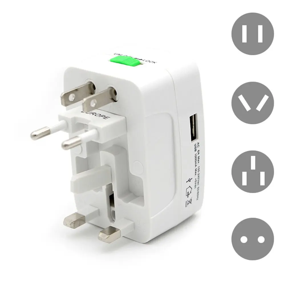 

Electric Plug Socket Adapter International Travel Adapter Universal Travel Socket Usb Power Charger Converter