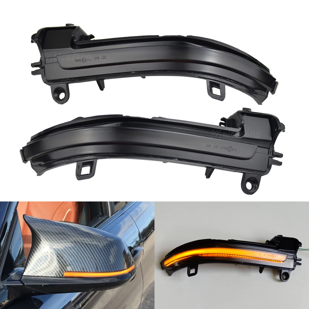 Для BMW F20 F21 F22 F33 F34 X1 E84 F36 M2 на возраст 1 2 3 4 серия &quotбегущая вода&quot динамический