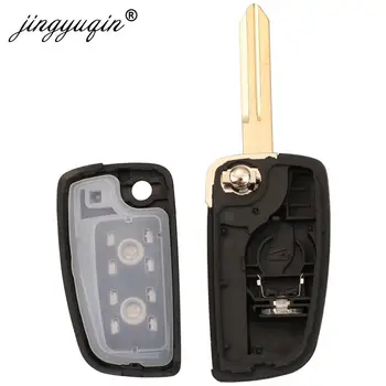 Keyforkess 2/3 BTN Shell chiave Auto remota per Nissan Qashqai Sunny NV200 J11 Pulsar C13 Juke x-trail T32 Micra chiave di vibrazione automatica NSN14 - Jingyuqin 2 3 BTN Shell chiave Auto remota per Nissan Qashqai Sunny NV200 J11 Pulsar