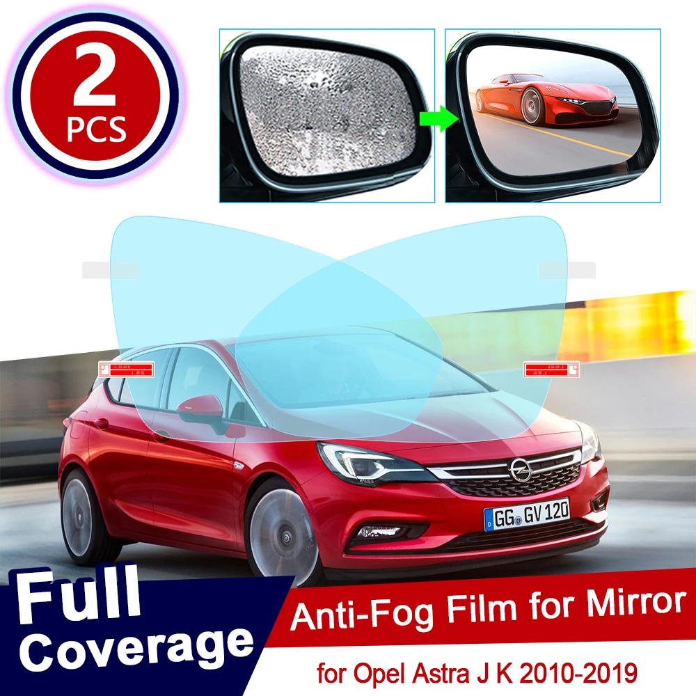 Película antiniebla para espejo retrovisor Opel Astra J K, accesorios de cubierta completa para Opel Astra J K 2010 ~ 2019, pegatinas Vauxhall 2012, 2017, 2018|Pegatinas para coche| - AliExpress