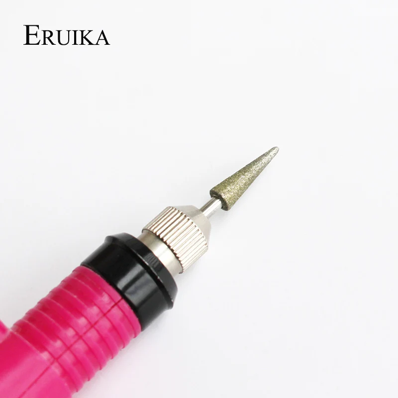 ERUIKA 1 шт. Алмазная пуля острое сверло для ногтей электрические фрезы машинка