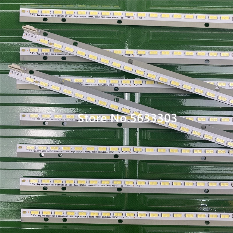 10 шт./лот Светодиодные ленты для 42 &quotV13 край REV0.8 6920L-0001C 6922L-0051A 6916L1269A 54 светодиода 535