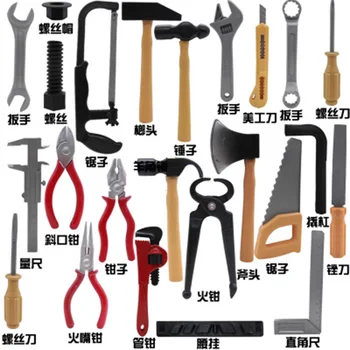 

High Quality Children'S Repaired Toolbox Set Screwdriver Hacksaw 14 Pieces Repair DIY Kit Educational Toys Gift
