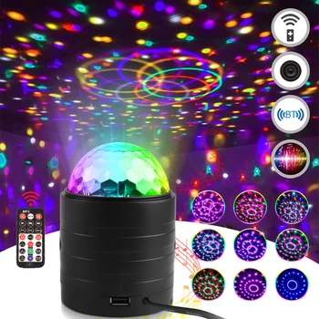 

Effect Lighting Lamp Bulb Party Romantic LED Laser Light Colorful Party Projector Light USB DJ Stage Effect Lamp