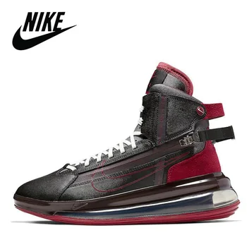 

Air Max 720 Men Original Nike Air Max 720 Saturn Black Red Men's Running Shoes Sneakers BV7786-001