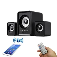 Bluetooth Стерео комбинированный динамик карта U диск с дистанционного управления, проводной многофункциональный компьютер мобильный телефон мини динамик FM