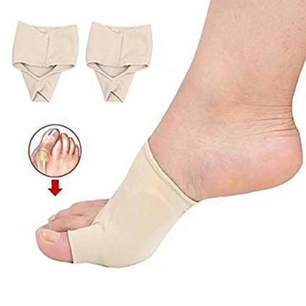 2Pcs Toe Corrector Hallux Valgus Bunion Corrector Straightener Pain Relief Foot Care Big Toe Corrector Separator Foot Care Tool