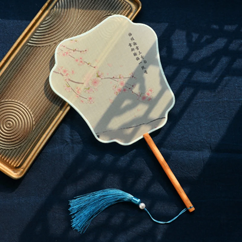 Circular Fan for Female Dance Accessory, Circular Fan, Chinese Style, Classical Round Hand, Ancient Hanfu Clothing