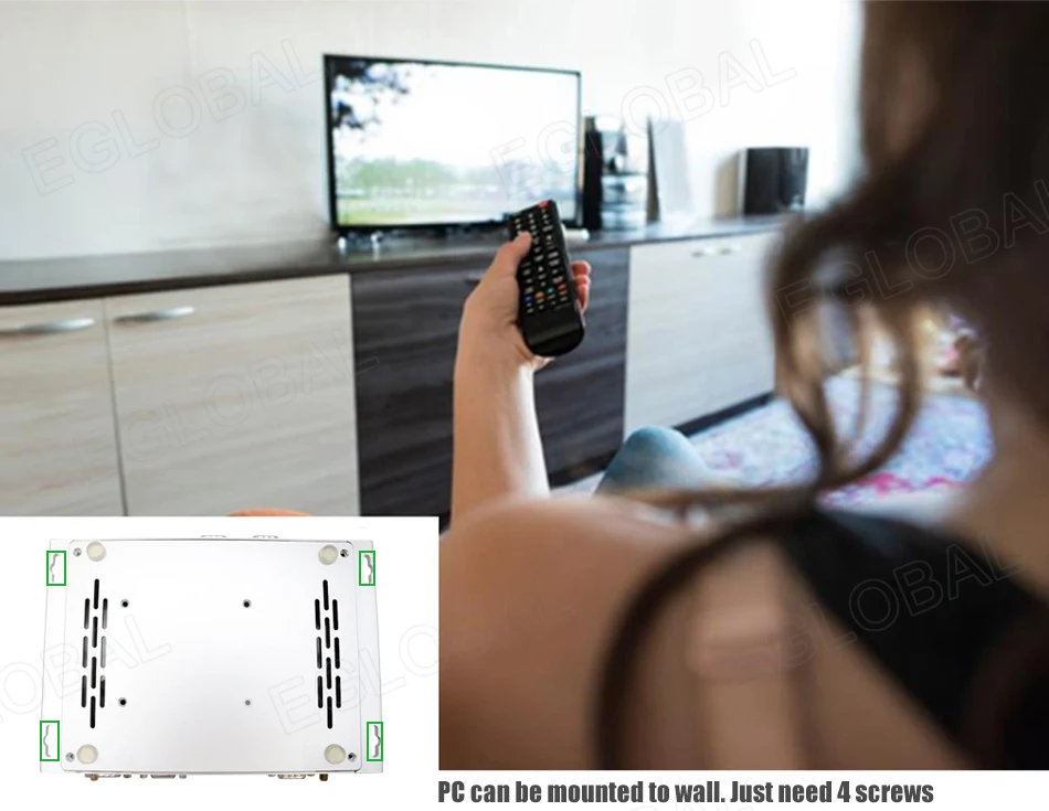 Eglobal Industrial Fanless Mini PC with Intel I5-6360u, I7 10510U, 2 LANs, 2 COM, 24/7 Working, Micro Computer, Linux, 4G SIM, WIFI, VGA, HDMI Description Image.This Product Can Be Found With The Tag Names Cheap Mini PC, Computer Office, High Quality Computer Office, Mini pc