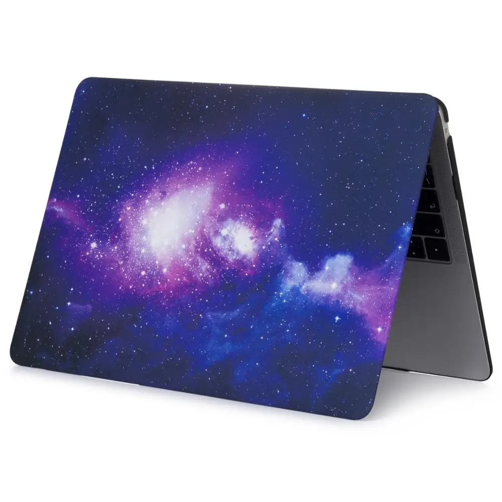 Мраморное пространство ПВХ для Macbook Pro 13 15 CD rom чехол для ноутбука A1278 A1286 Жесткий Чехол для Mac book Air Pro retina 11 12 13 15 чехол - Цвет: Galaxy -Purple