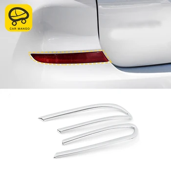 

CARMANGO for 2018 BMW X3 G01 Chrome Rear Fog Light Mirror Frame Trim Decoration Protector Sticker chrome