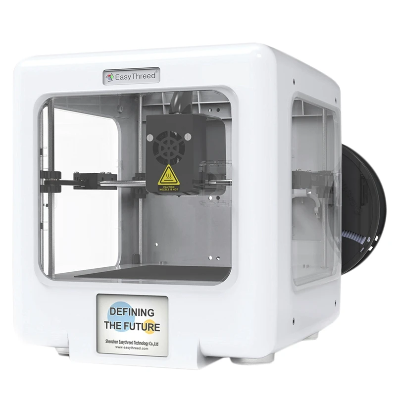 

HOT-EasyThreed Mini Small Parenting Puzzle Wisdom 3D Printer for Kids Gift Children Education