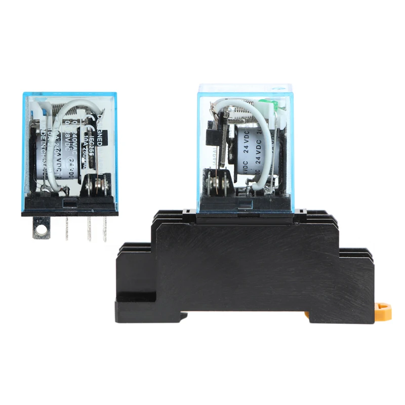 

Drop Ship MY4NJ LY2NJ MY2NJ Power Relay Intermediate MY4N-J AC 220V DC 24V 10A 8 Pin