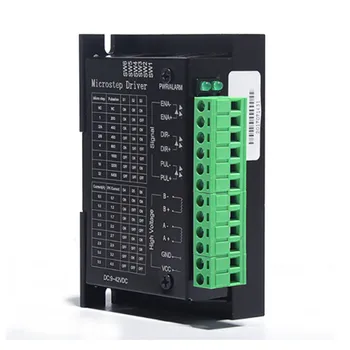 

1PC TB6600 Stepper Driver 4A 9-42VDC 32 Segments for NEMA17/23 Stepper Motor Driver Wood Router Milling Machine