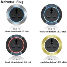 Великобритания универсальная CN вилка для электрической розетки интернет USB подвижный адаптер для силовой дорожки тусклый черный красный синий желтый белый
