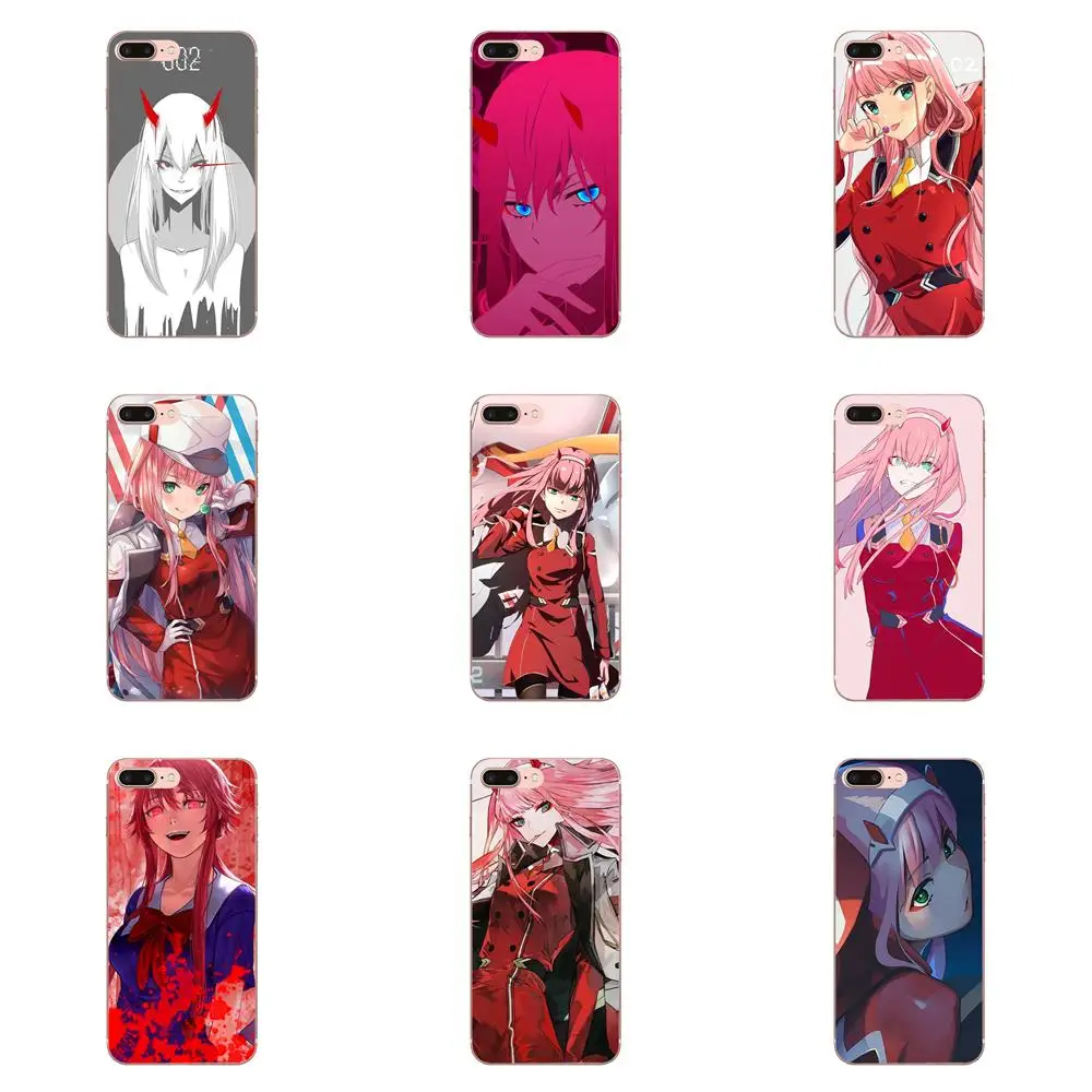 Чехлы для сотовых телефонов Franxx 02 уникальный дизайн ТПУ Xiaomi Redmi Note 8 8A 8T 10 K30 Pro Motorola