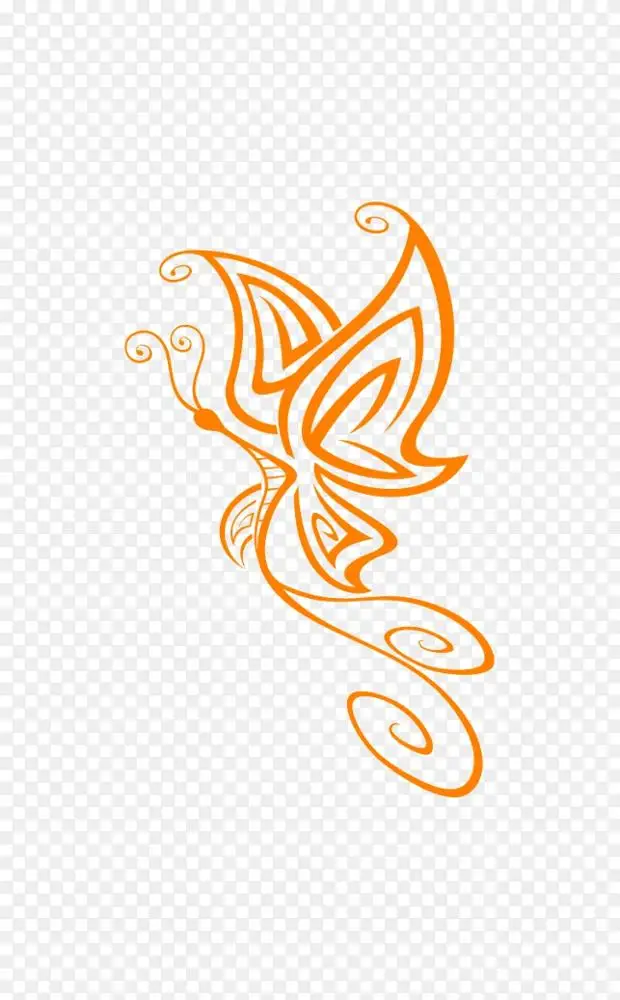 png蝴蝶夹艺术-蝴蝶图片