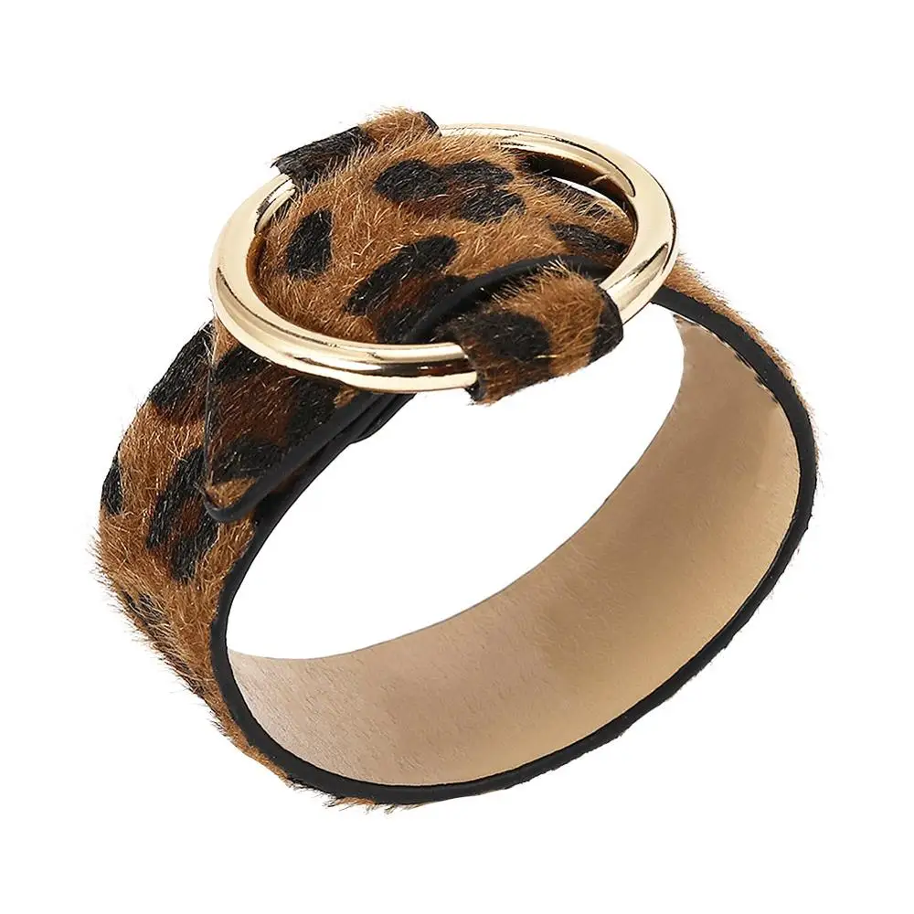 Винтажный дизайнерский круглый кожаный браслет Vedawas из змеиной кожи для женщин Модный Золотой металлический браслет& Браслеты вечерние подарки xg3292 - Окраска металла: 11