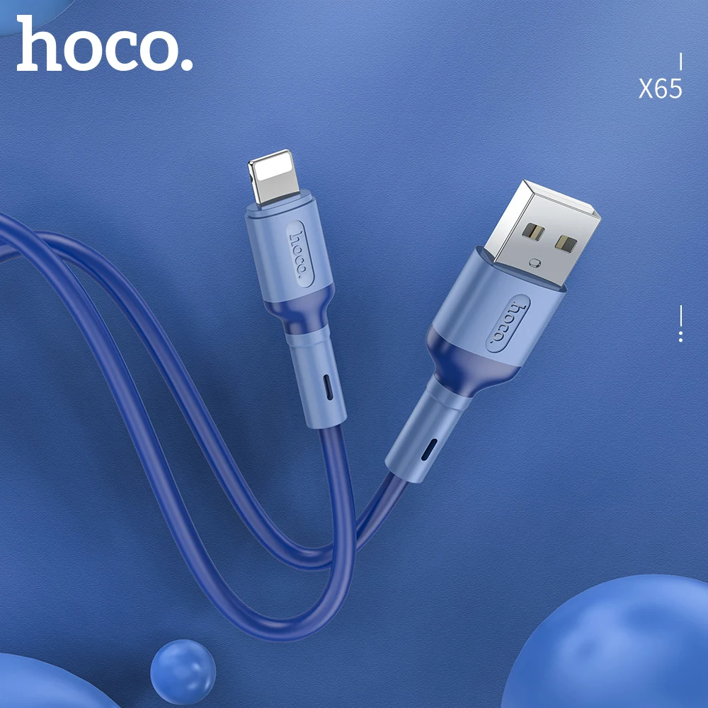 USB-кабель Hoco для iPhone быстрая зарядка данных 13 12 11 Pro Max 8 7 6s Plus 5 iPad Air Mini зарядное
