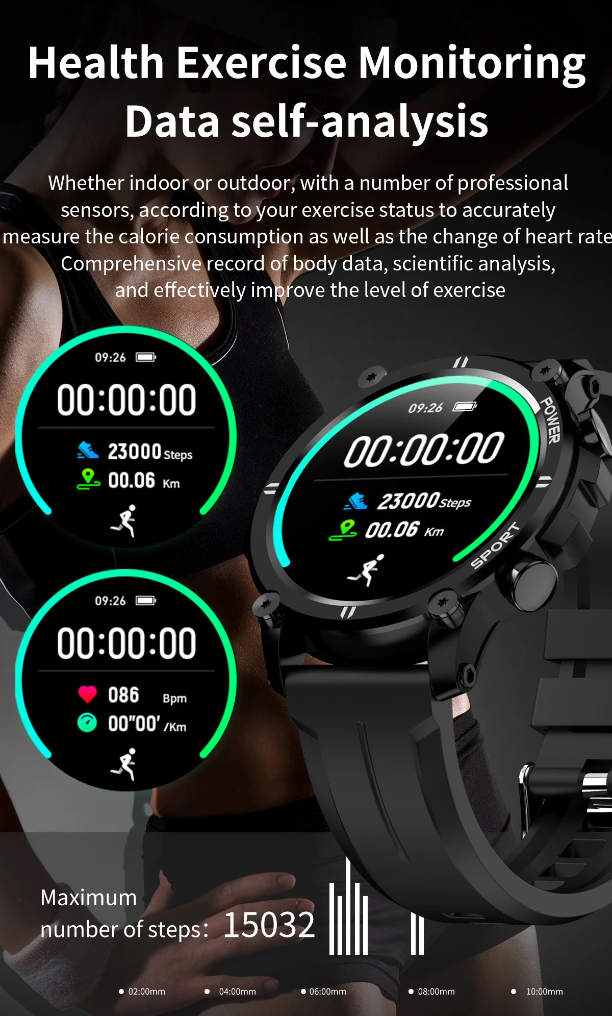 XO H32 Sport SmartWatch 1,28”, IP67 5 H8c351e7f089c47de9d6235d5b1bfe83dk
