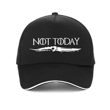 Не сегодня ARYA STARK, бейсбольная кепка для игры престолов, s, для мужчин и женщин, летняя кепка с козырьком, для улицы, для движения, унисекс, регулируемая бейсболка, шапки