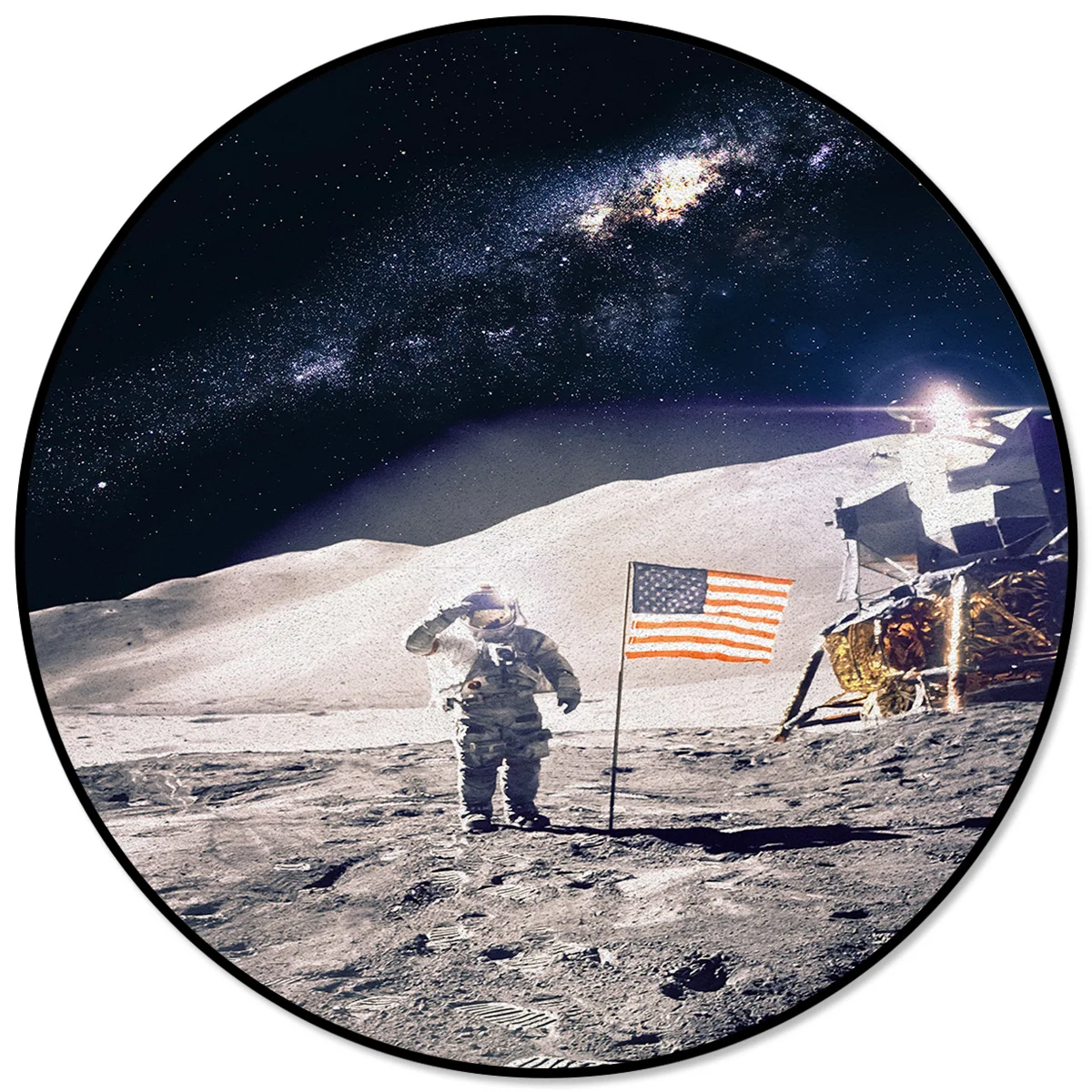 Круглый ковер космонавта, коврик для двери, для улицы, для кухни, унисекс, вечерние, для дома, для детей, диван для кафе, грязный мусор, грязевой коврик