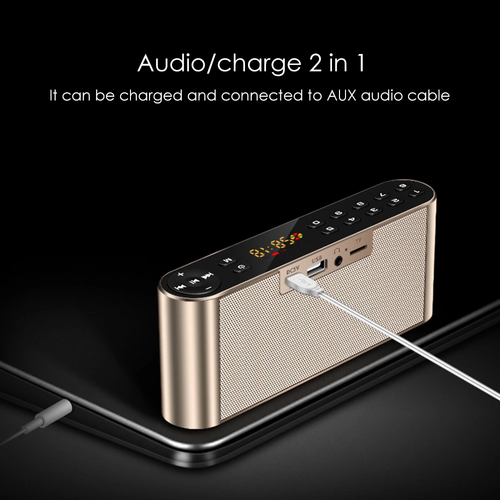 Q8 Портативный динамик беспроводной BT аудио динамик USB HiFi громкий динамик коробка