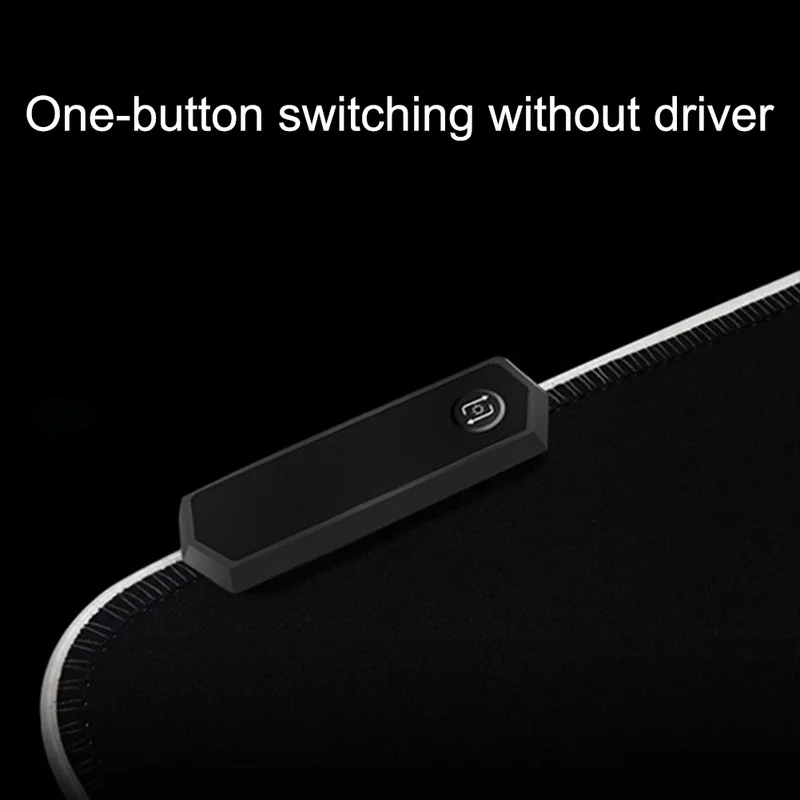 900*400*4mm USB Wired LED RGB Colorful Lighting Gaming Mousepad Mouse Pad Mice Mat for Laptop Compu