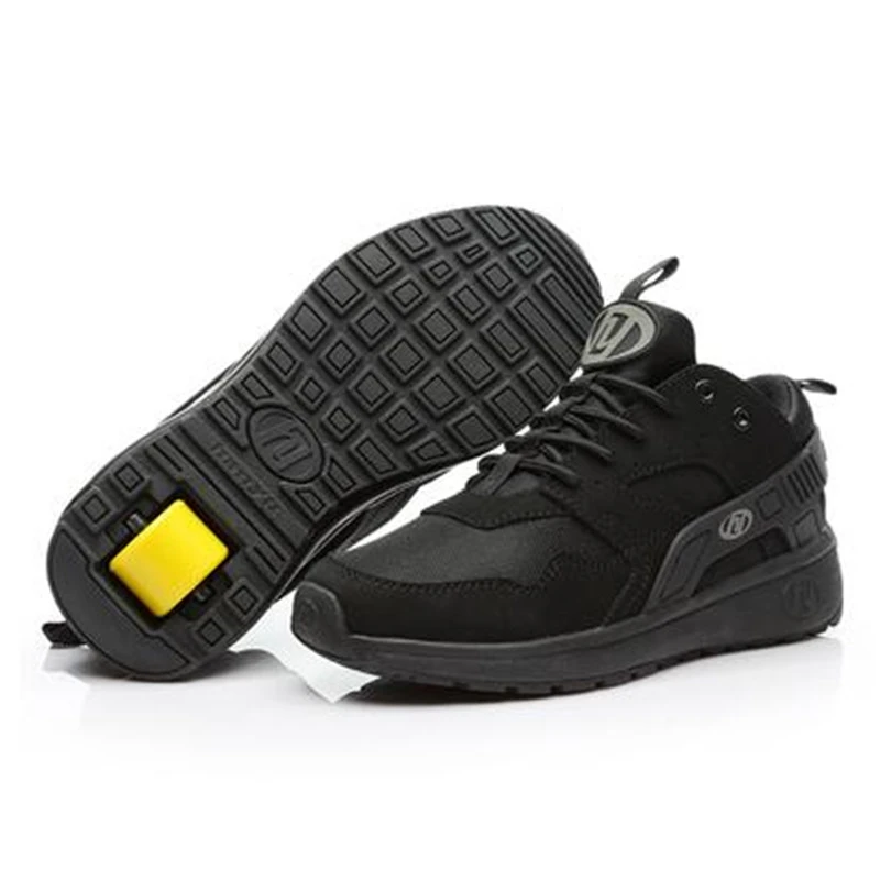 black fashion trainers