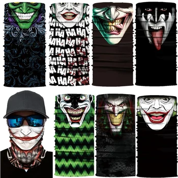 

Batman The Dark Knight The Joker Motorcycle Cycling Neck Scarf Half Face Masks Bandana Headband Cosplay Balaclava