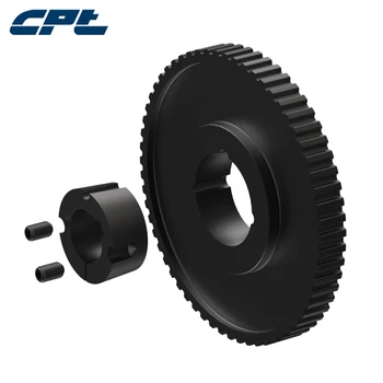 

CPT Taperlock HTD 136 Tooth 215mm OD Timing Pulley With Keyway for Belts 15mm Wide 136-5M-15-2012